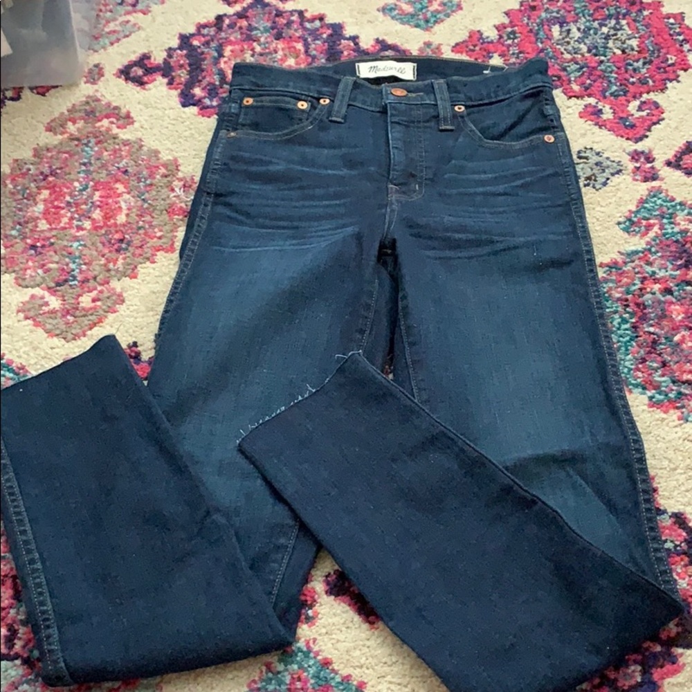 EUC madewell high riser skinny skinny